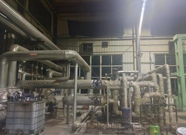 河南洛陽15噸導(dǎo)熱油系統(tǒng)整體清洗換油工程結(jié)束